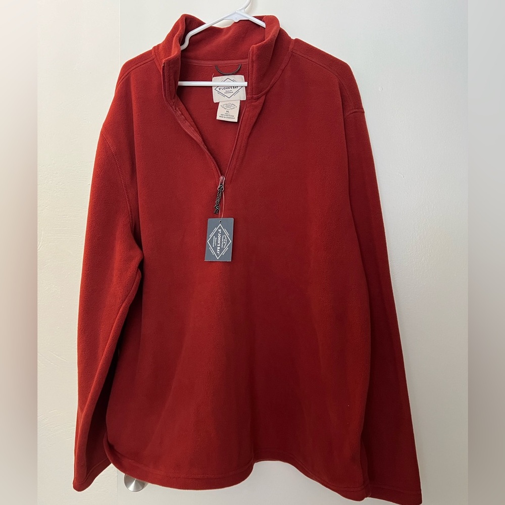 Fleece long sleeve sweater